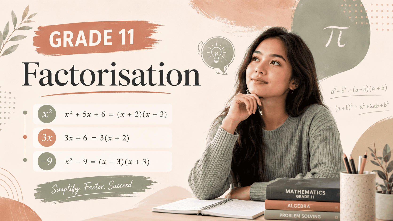 Factorisation - Year 11 - Toán Mỹ