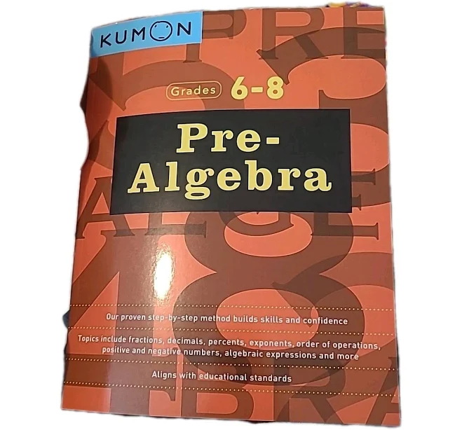 Top sách Pre Algebra tiếng Anh nên học
