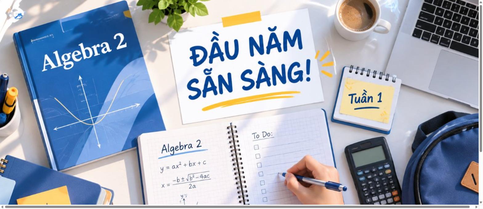 Đầu năm học Algebra 2 nên bắt đầu từ đâu?