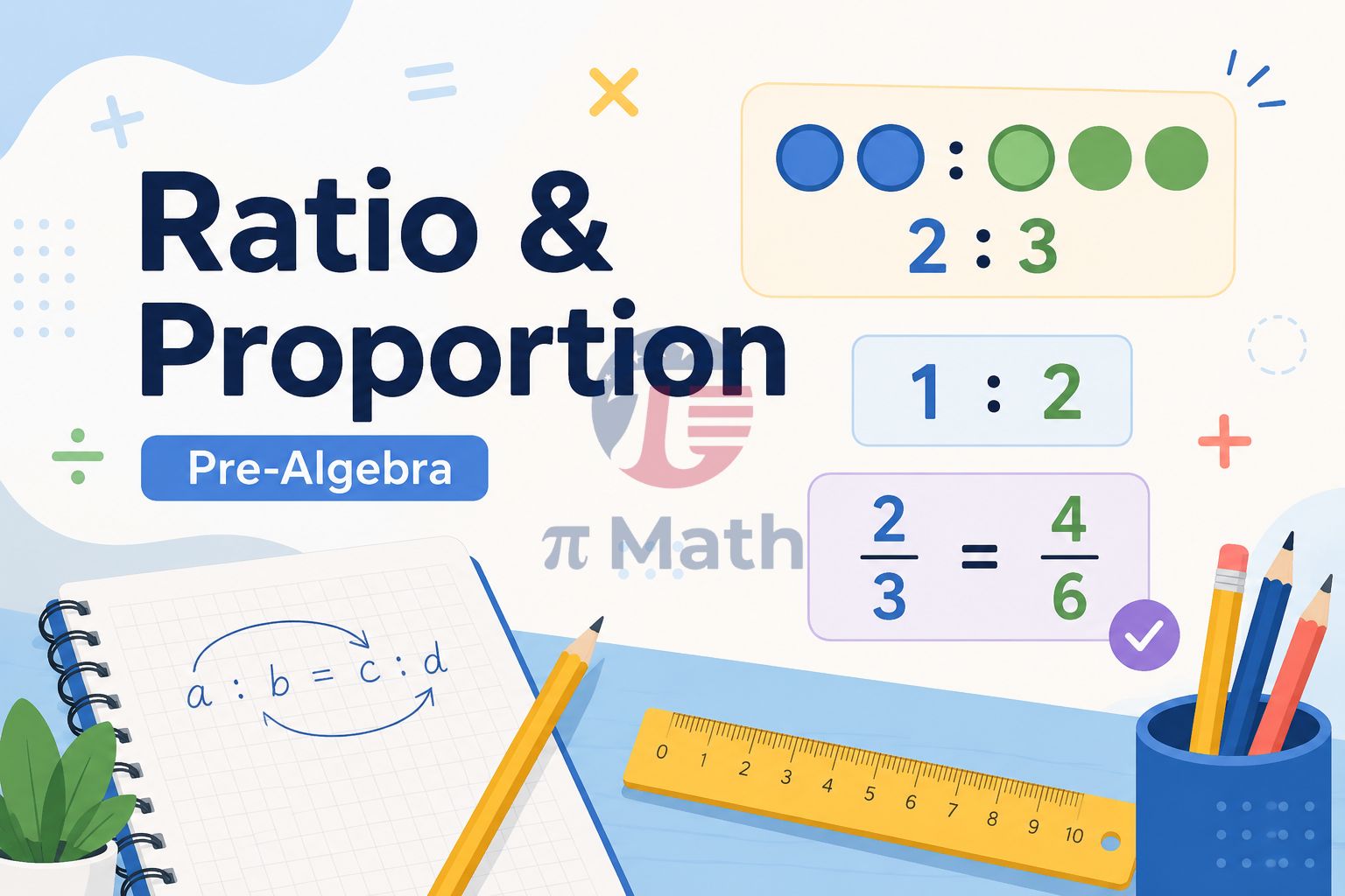 Ratio & Proportion trong Pre Algebra là gì?