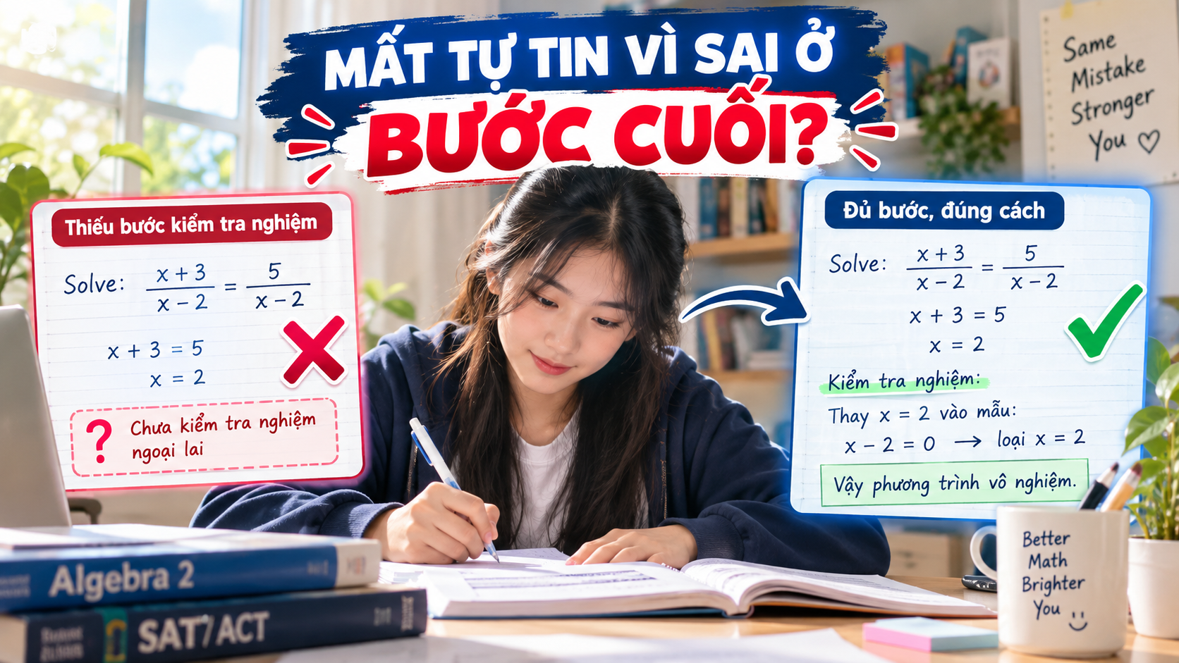Từ điểm kém đến tự tin: hành trình với Solving Rational Equations – Algebra 2