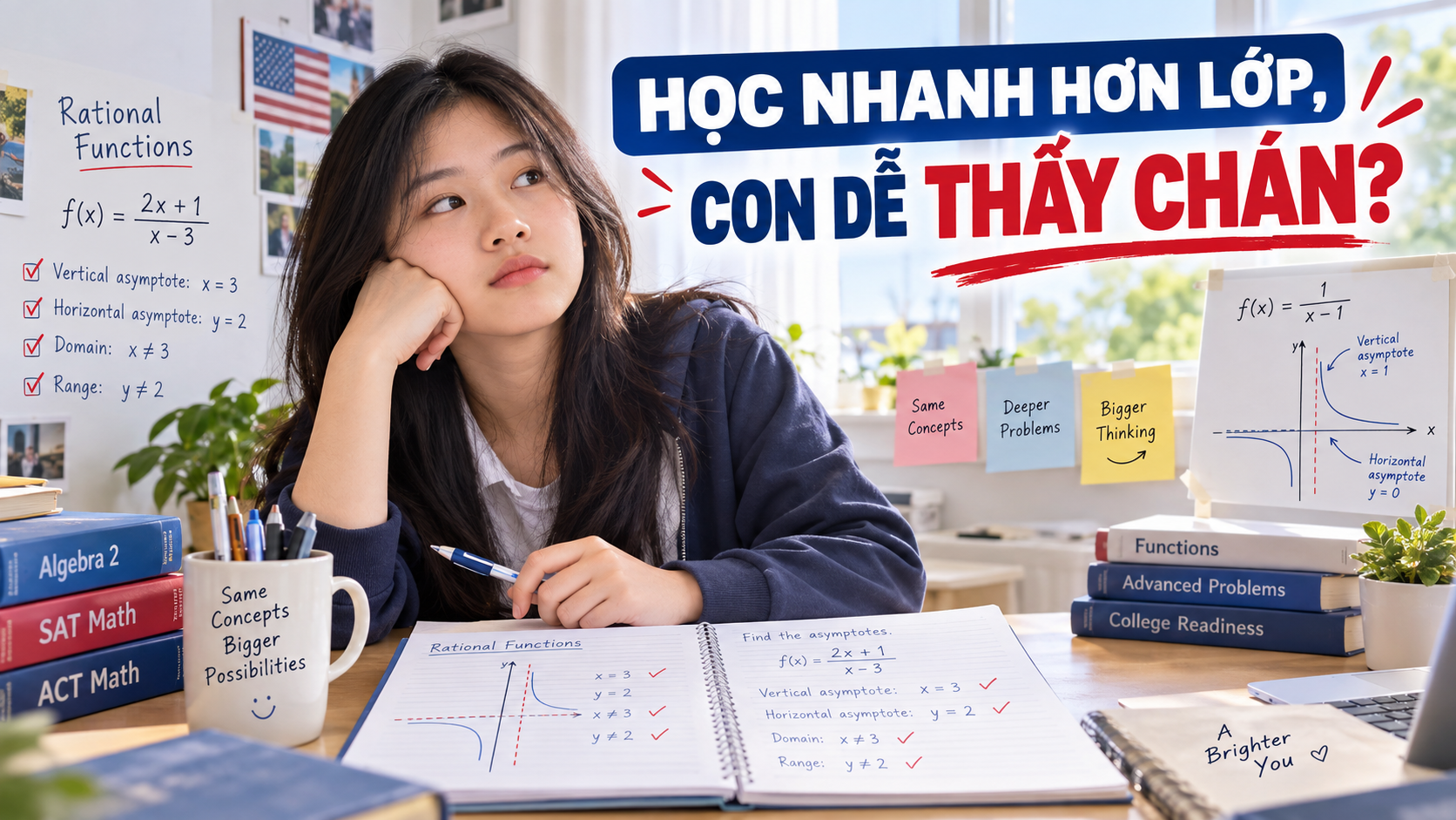 Giải pháp cho học sinh học nhanh hơn ở Rational Functions – Algebra 2