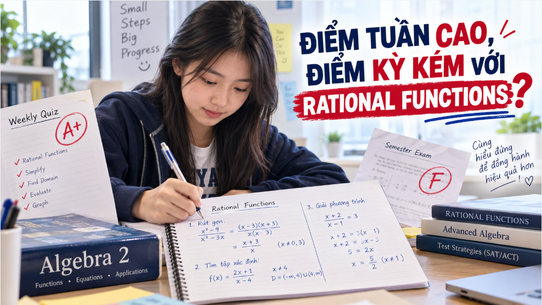 Sự thật về điểm tuần cao, điểm kỳ kém ở Rational Functions – Algebra 2