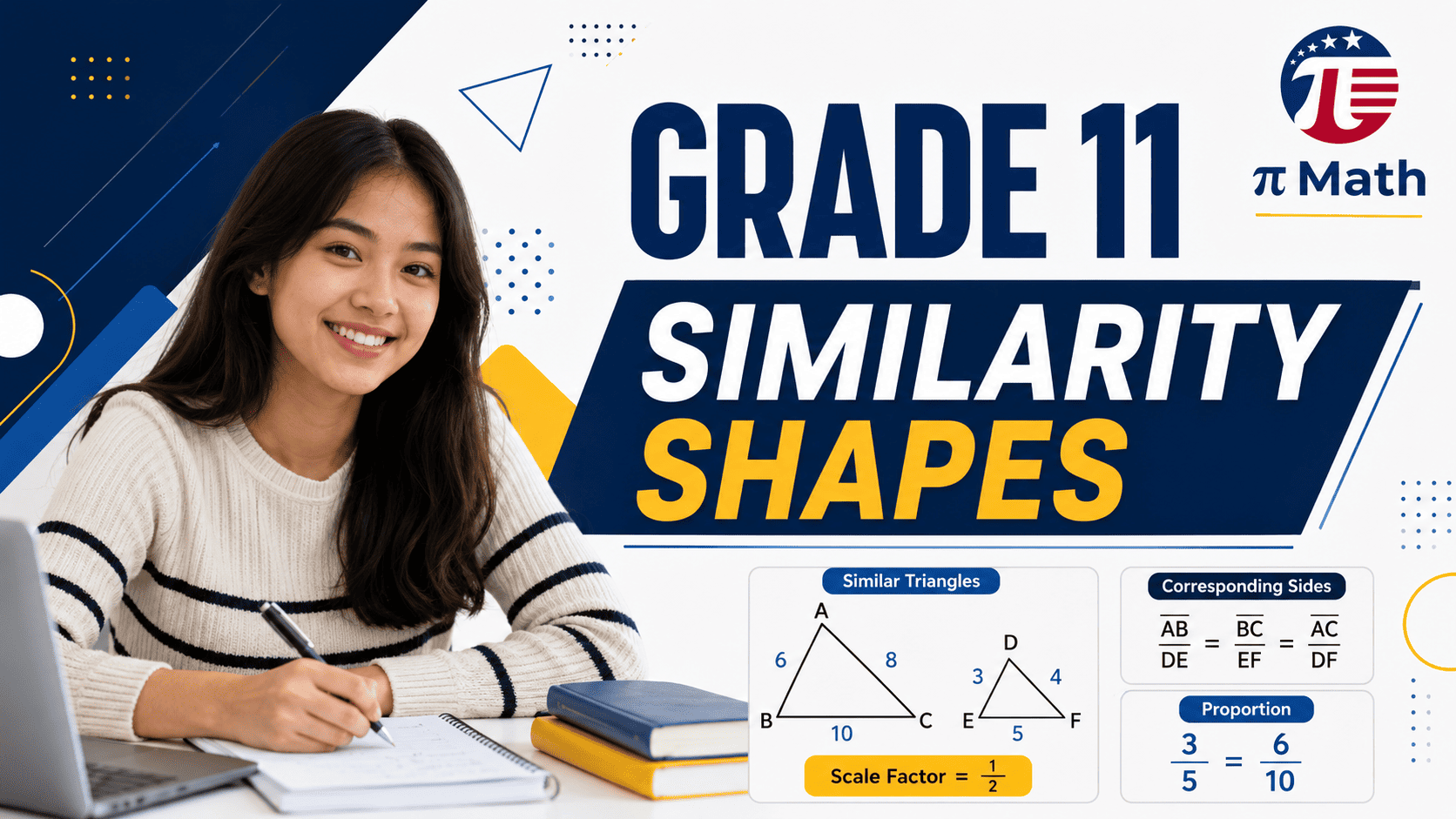Similarity Shapes - Year 11 - Toán Mỹ